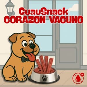 GuauSnack Corazon Vacuno