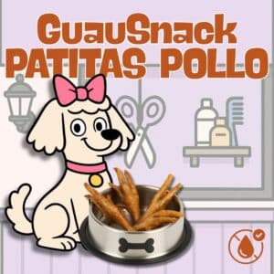 GuauSnack Patitas Pollo